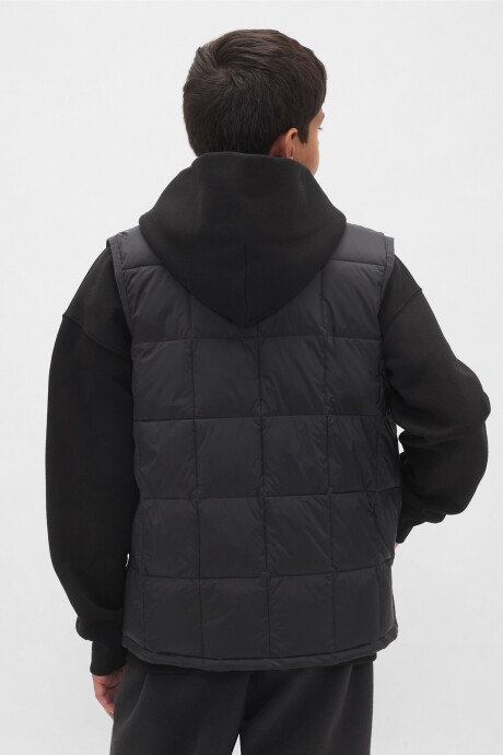 Chaleco Lightweight Puffer Niño Black