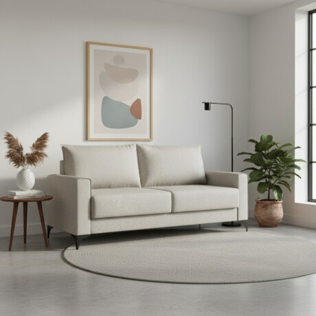 SOFÁ SILLON 3 CUERPOS PATAS DE METAL SOFÁ SILLON 3 CUERPOS PATAS DE METAL