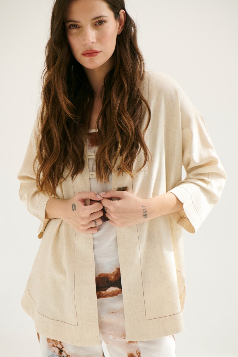 SOBRECAMISA ALAMAR BEIGE