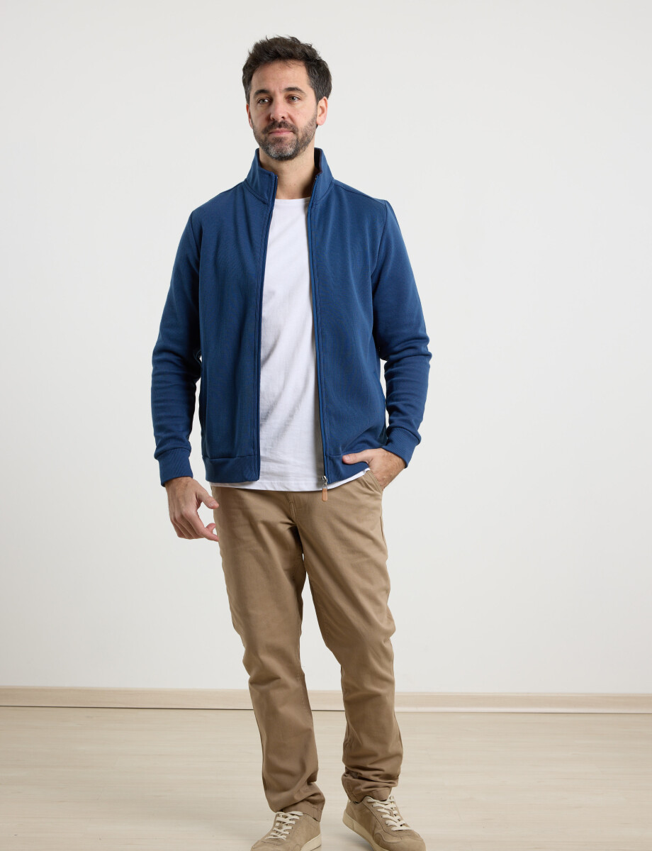 470918 CARDIGANS HARRY Azul Piedra