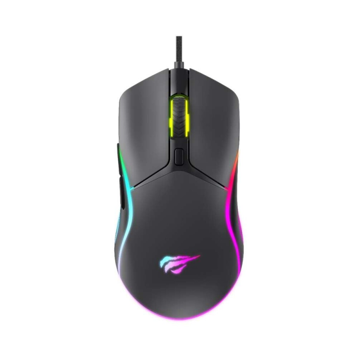 Mouse Havit Gaming Series Ms1029 6 Botones - Negro 