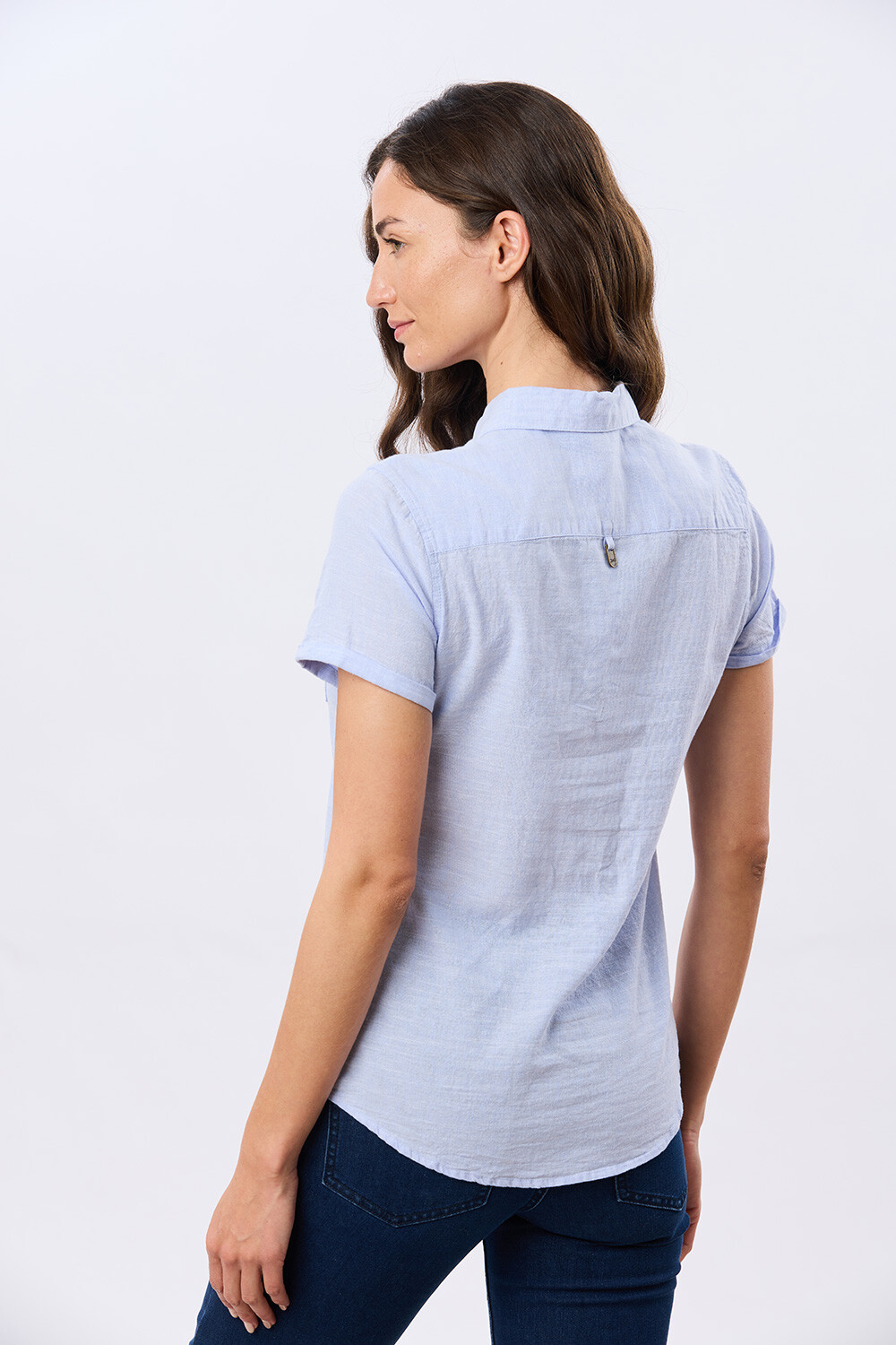 CAMISA DE LINO Lavanda