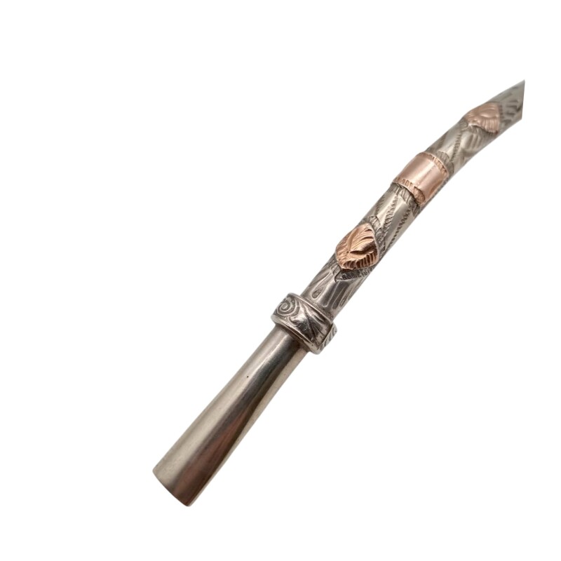 Bombilla criolla - PLATA Y ORO - 29 bmpo29po