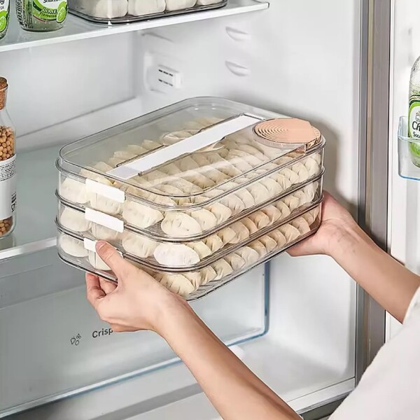 Set X4 Organizador Multiuso Heladera Cocina Bandeja Niveles Color Transparente CTN016 Set X4 Organizador Multiuso Heladera Cocina Bandeja Niveles Color Transparente CTN016