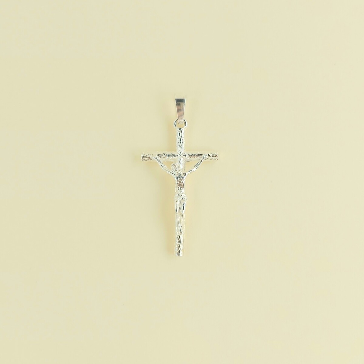 Cruz de plata 925 con cristo. 