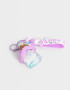 Llavero Lúdico Llavero Y Charm En Forma De Casita - Violeta Lila