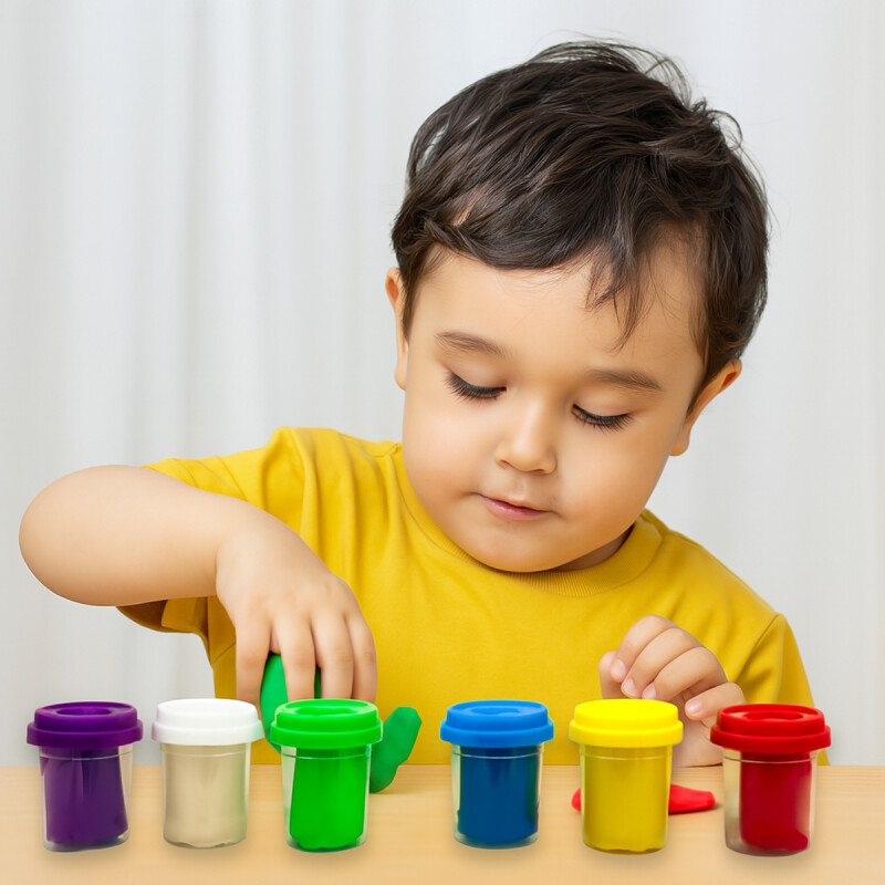 Masa Para Moldear Pack X6 Colores Masa Para Moldear Pack X6 Colores