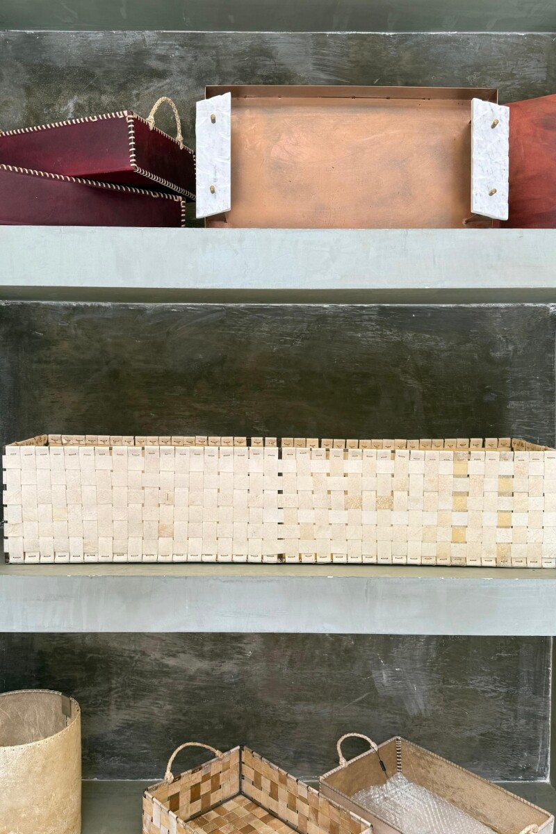 Rectangular Braided Basket Grande Claro