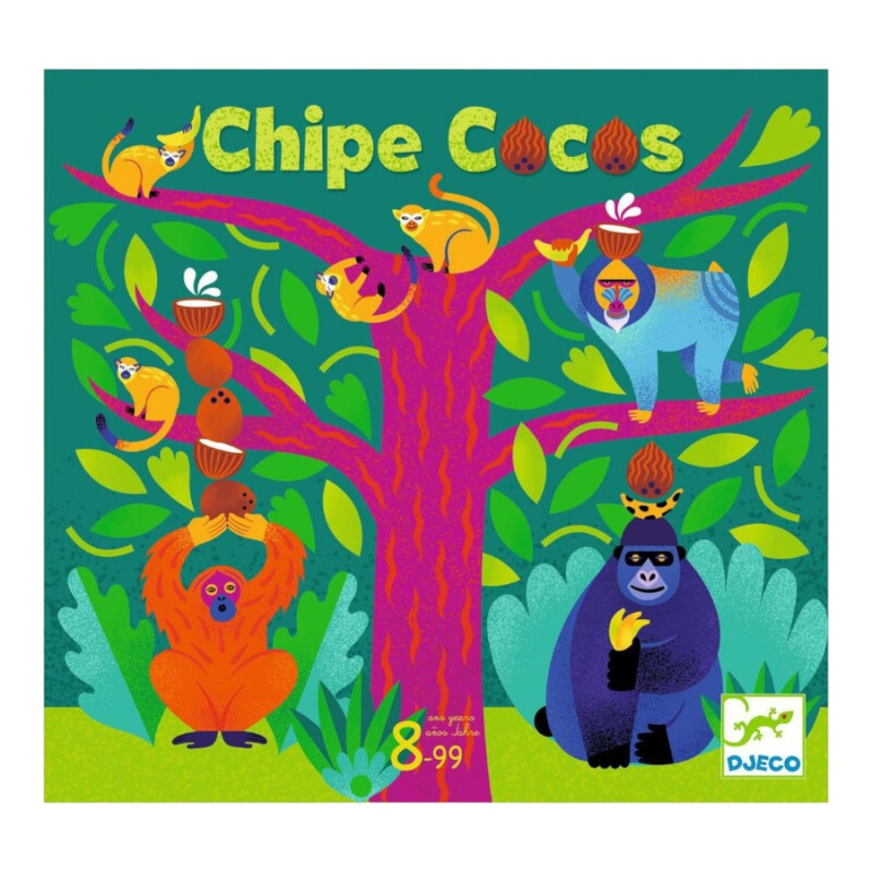 Juego de caja Chipe Cocos Djeco Juego de caja Chipe Cocos Djeco