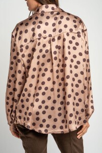 Camisa Lunares Rosa