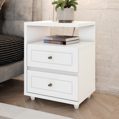 MESA DE LUZ O NOCHE 2 CAJONES - LINEA AMERICANA MESA DE LUZ O NOCHE 2 CAJONES - LINEA AMERICANA