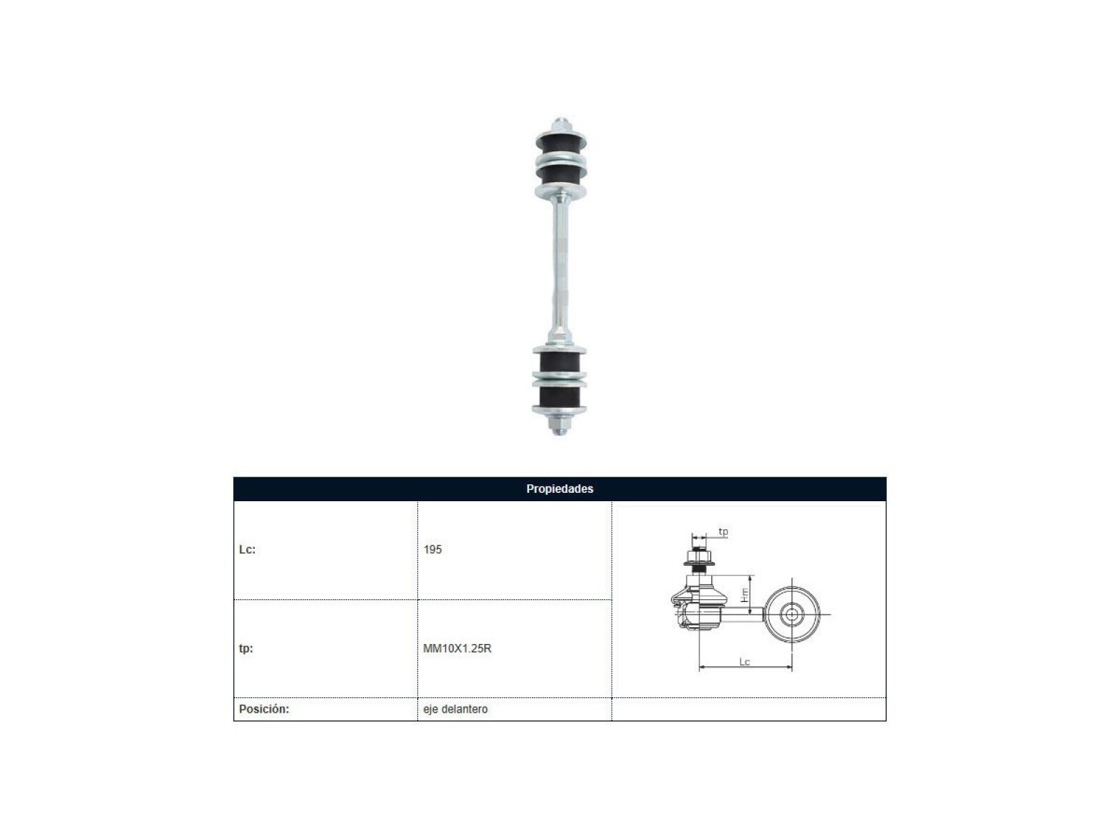 Bieleta Nissan D22 96-25 Der/Izq 