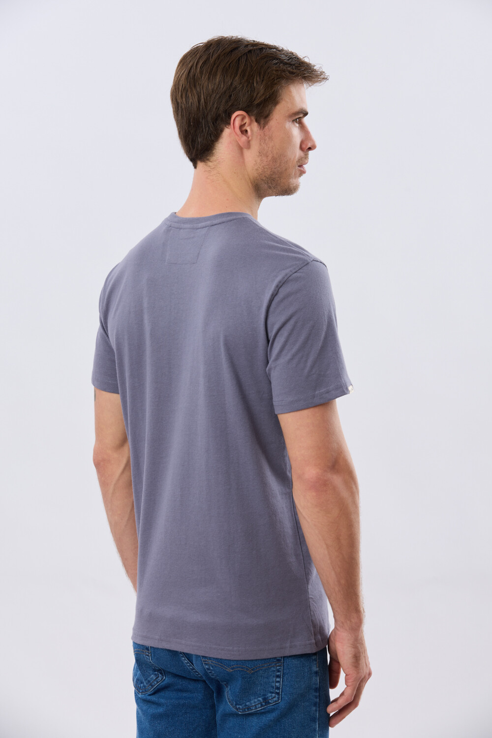 REMERA ESTAMPADA Azul