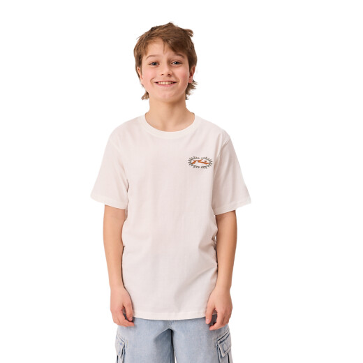 Remera Rusty de niño Maver - Blanco Remera Rusty de niño Maver - Blanco