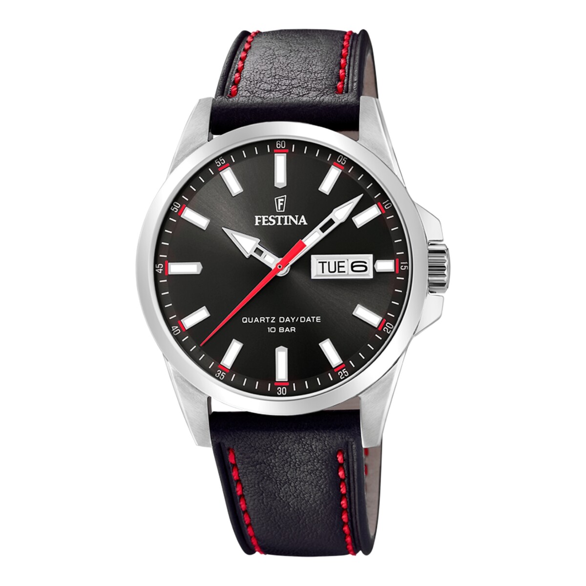Reloj Festina Classics F20358/4 Para Hombre Con Esfera Negra 
