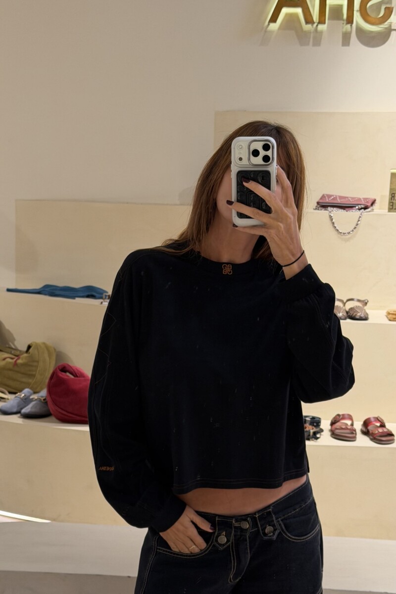 Remera NewPatch Negro