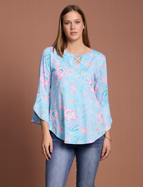 Blusa Print CELESTE/MULTI