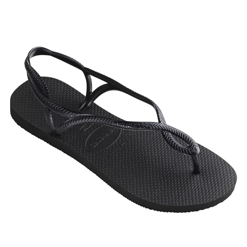 Sandalias Havaianas Luna FC Mujer Negro