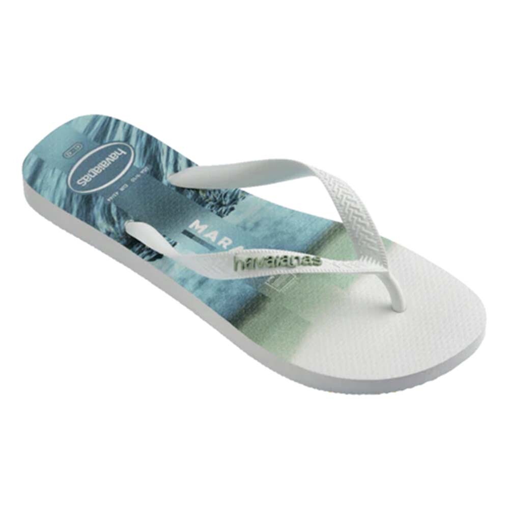 Sandalias Havaianas Top Surfer I Hombre Blanco/Blanco