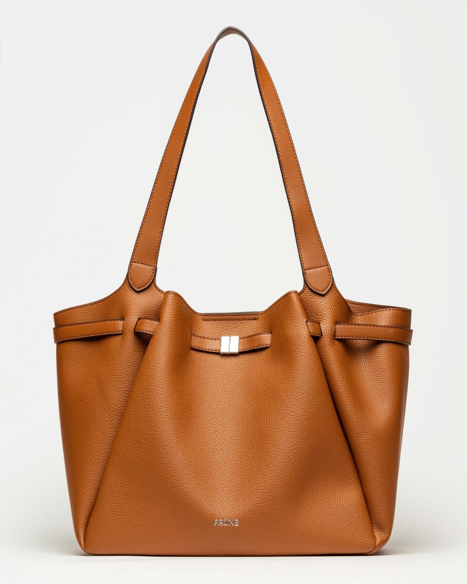 Bolso Marble en efecto cuero graneado - Cuoio 