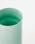 Jarrón de cerámica Elova turquesa 24cm