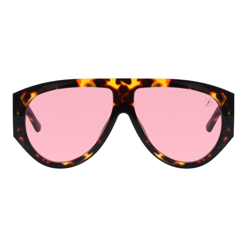Lentes de Sol Chilli Beans Liverpool Animal Print - Rosa