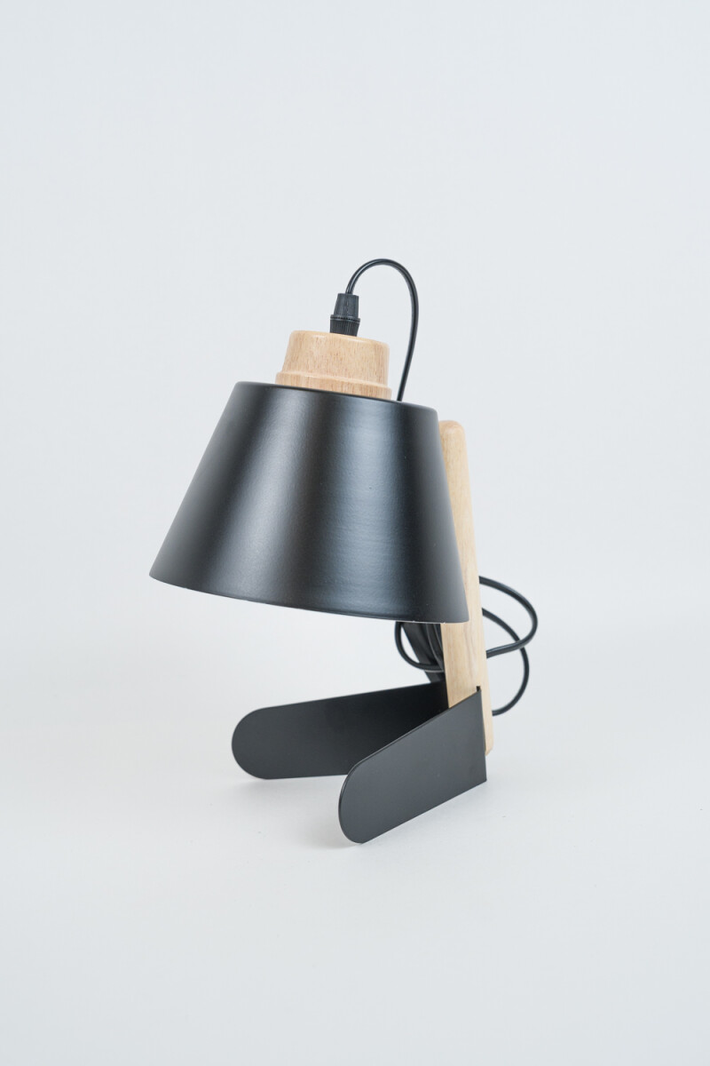 Lampara De Mesa Daelis - Negro 