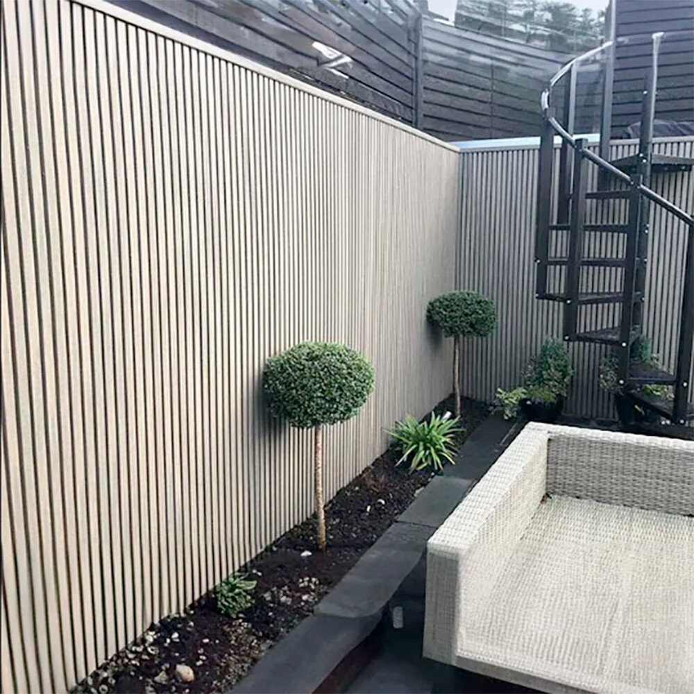 REVESTIMIENTO EXTERIOR WPC WHITE Revestimiento Exterior Wpc White
