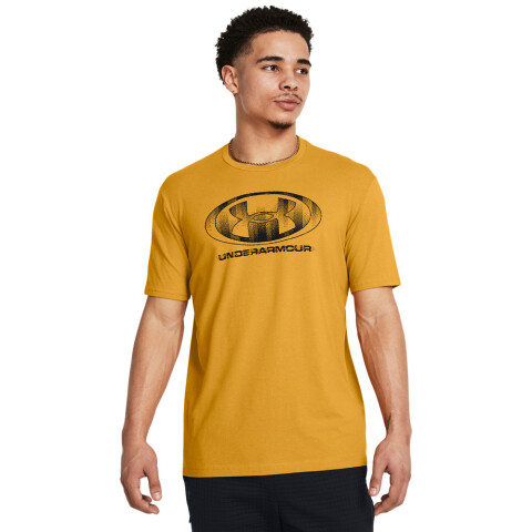 UA M GLITCH LOGO 60/40S SS-YLW YLW-711