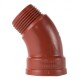 GINYPLAS CURVA PPL MACHO - HEMBRA A 45º 1/2 PULGADA Ginyplas Curva Ppl Macho - Hembra A 45º 1/2 Pulgada