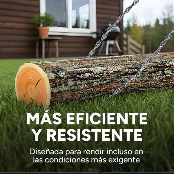 Sierra De Cuerda Manual Para Exteriores De 1 Metro Camping PLATEADO