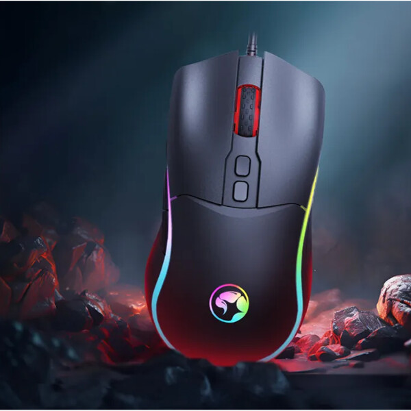 Mouse Gamer Marvo M358 Tepo 60 Luz Rgb Usb MOUSE MARVO M358 TEPO 60 RGB BK