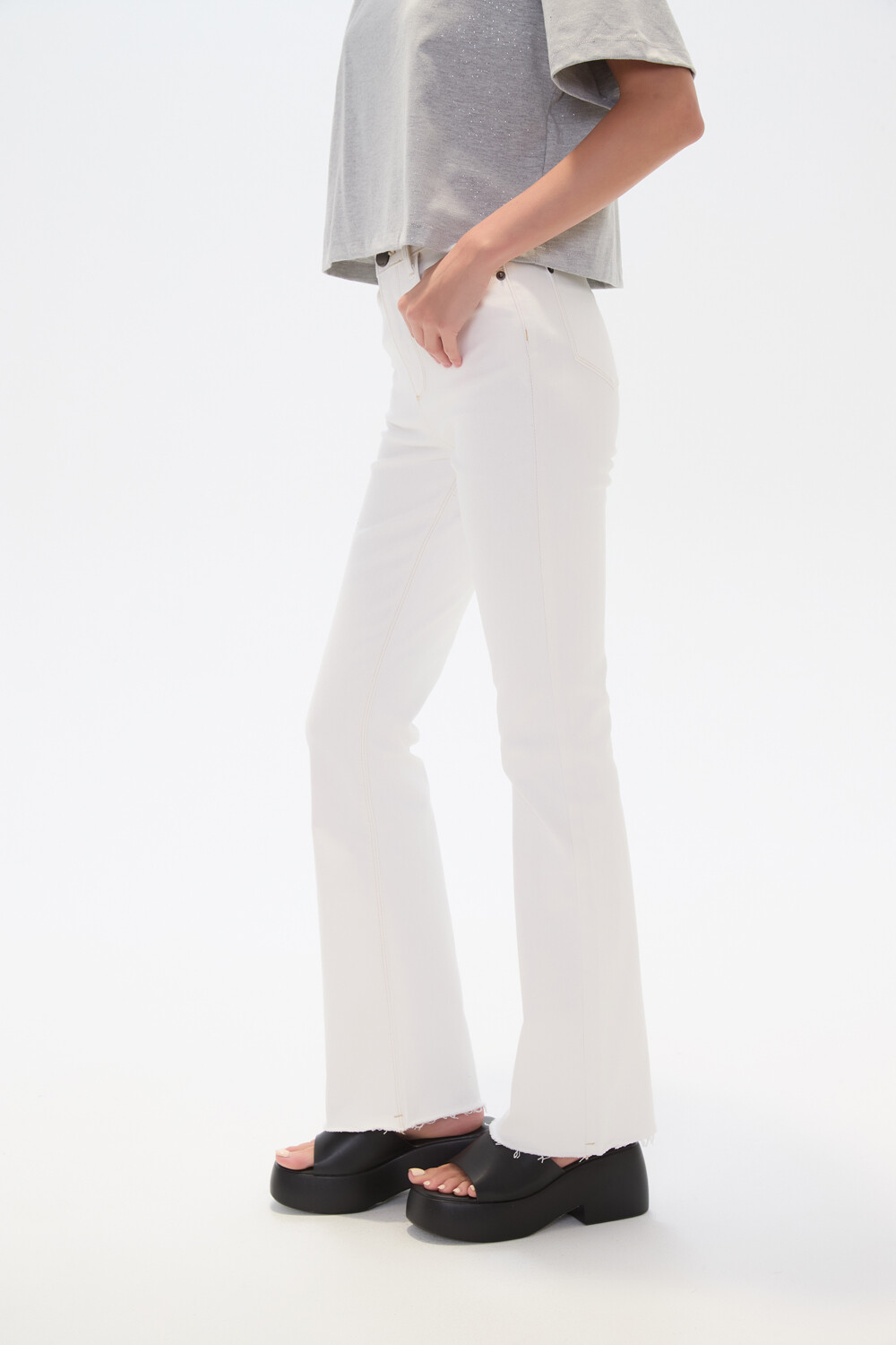 Pantalon Hauch Marfil / Off White