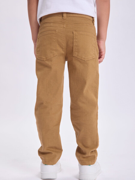 Pantalón jean Tostado