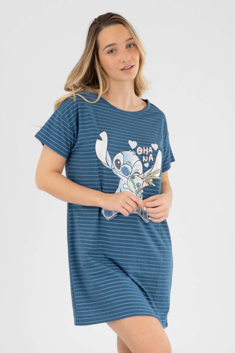 Stitch ohana dress - Azul 