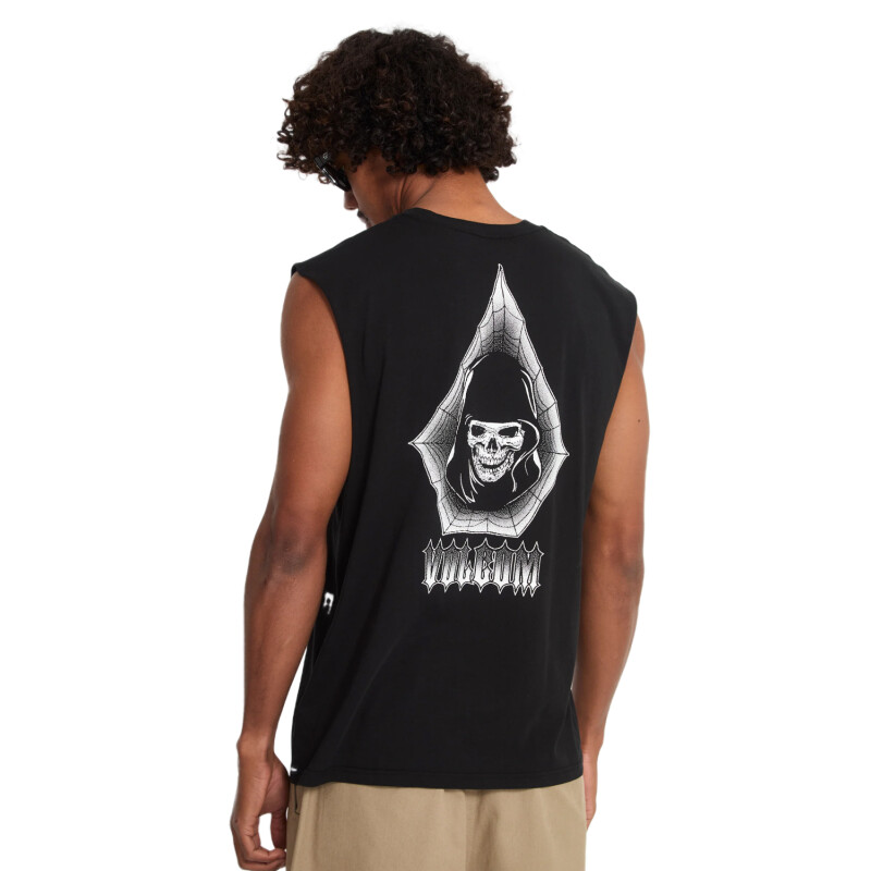 Musculosa Volcom ABG GAMMA DOOM SLVLS - Negro Musculosa Volcom ABG GAMMA DOOM SLVLS - Negro