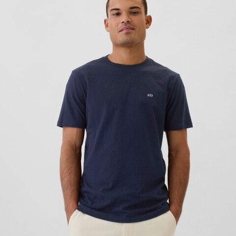 V-FRCH EVERYDAY SOFT MICRO LOGO CREW TAPESTRY NAVY