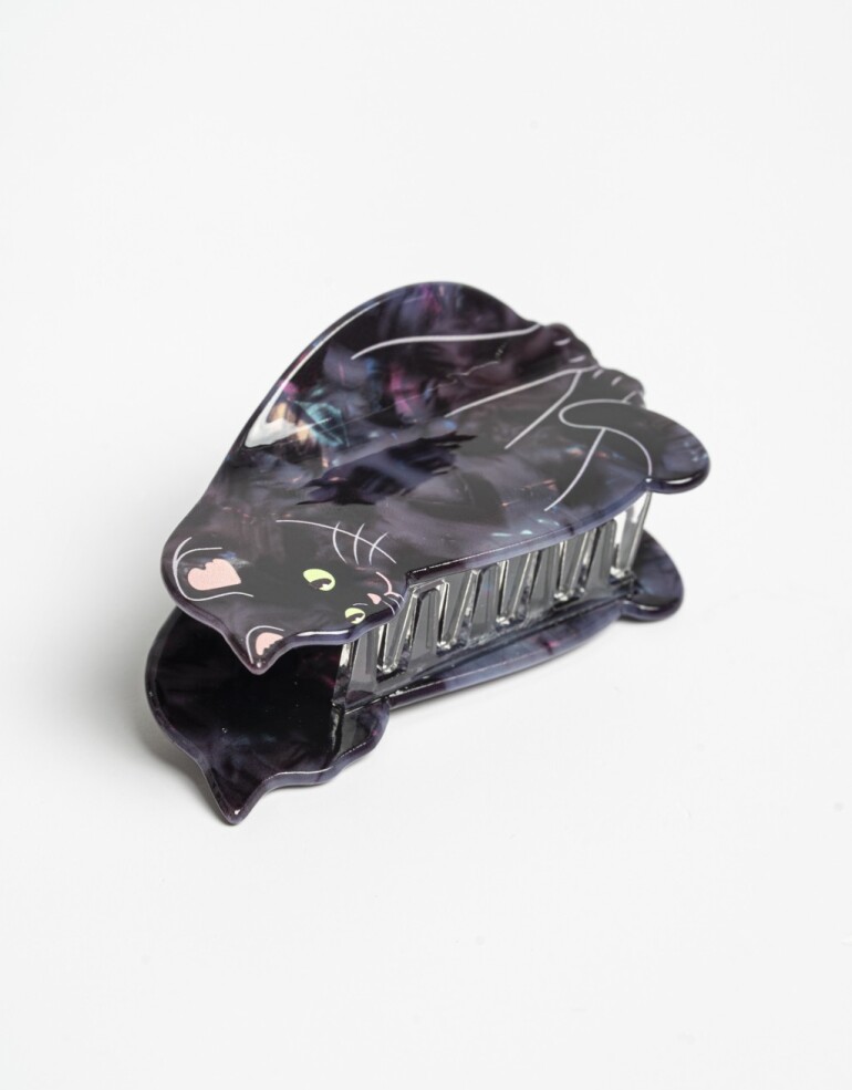 Broche Animales Broche Acrílico Gato Negro - Negro