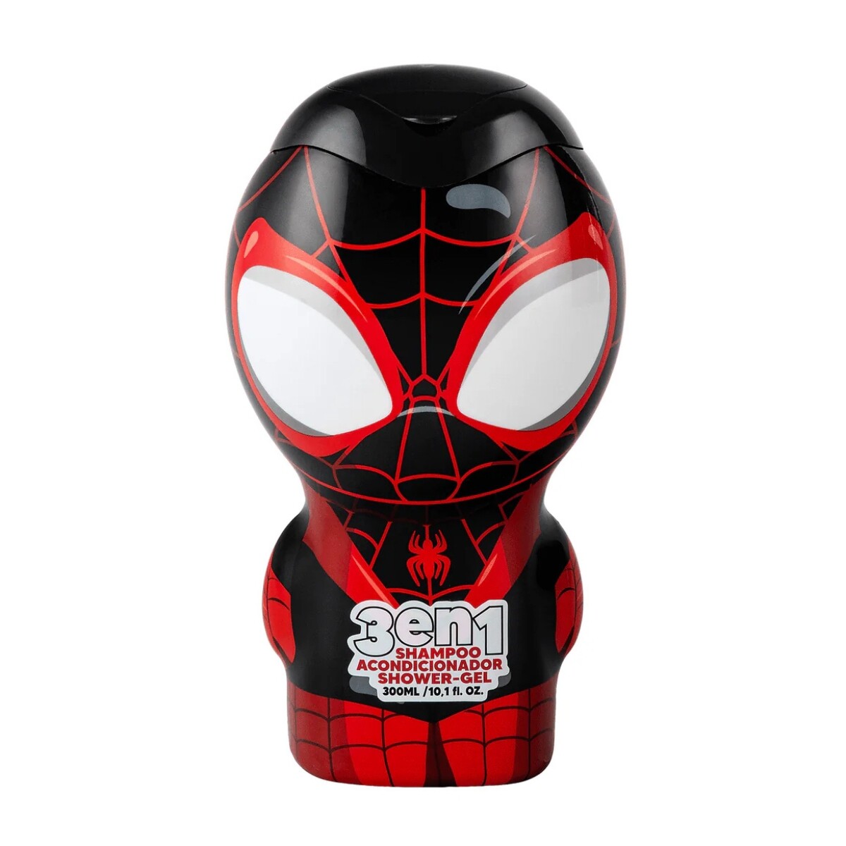 Disney Spiderman Rojo y Negro Shampoo 3 en 1 300ML 