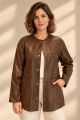 Camisa megan Marron brillo reversible