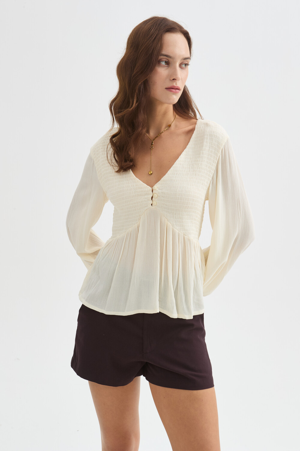 Blusa Pelvi Crudo / Natural