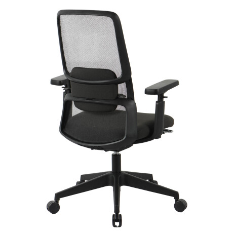 SILLA DE OFICINA MALLA-Y-POLIPROPILENO NEGRO M2