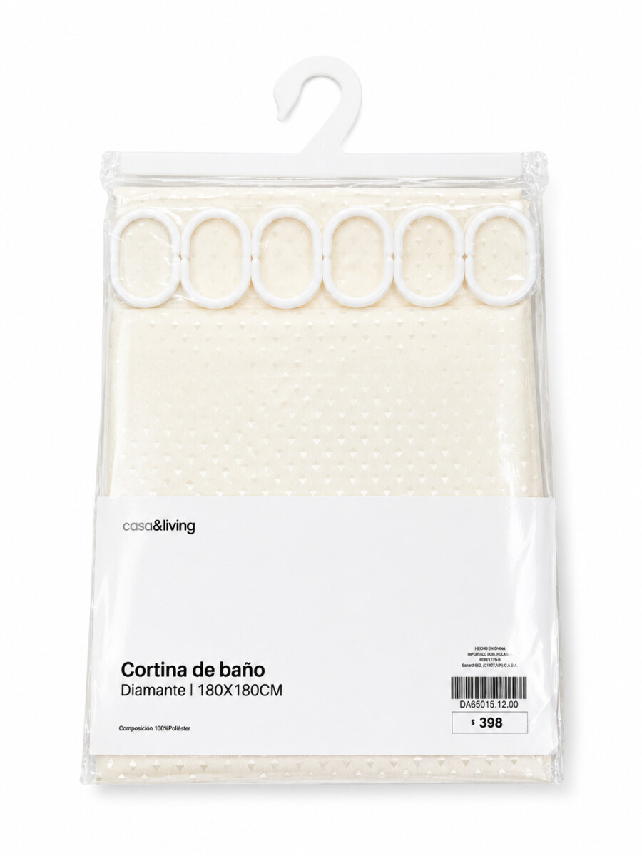 CORTINA POLIESTER - BEIGE 