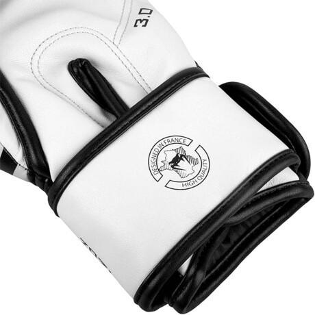 Guantes De Boxeo Venum Elite Profesionales Blanco/Negro2