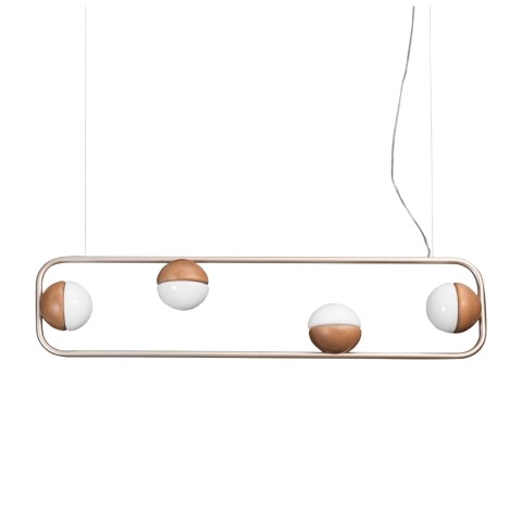 COLGANTE SINTONIA 4L E27 VIDRIO Y MADERA COLGANTE SINTONIA 4L E27 VIDRIO Y MADERA