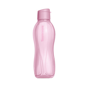 BOTELLA ECO TWIST TUPPERWARE CON PICO 750 ML ROSA