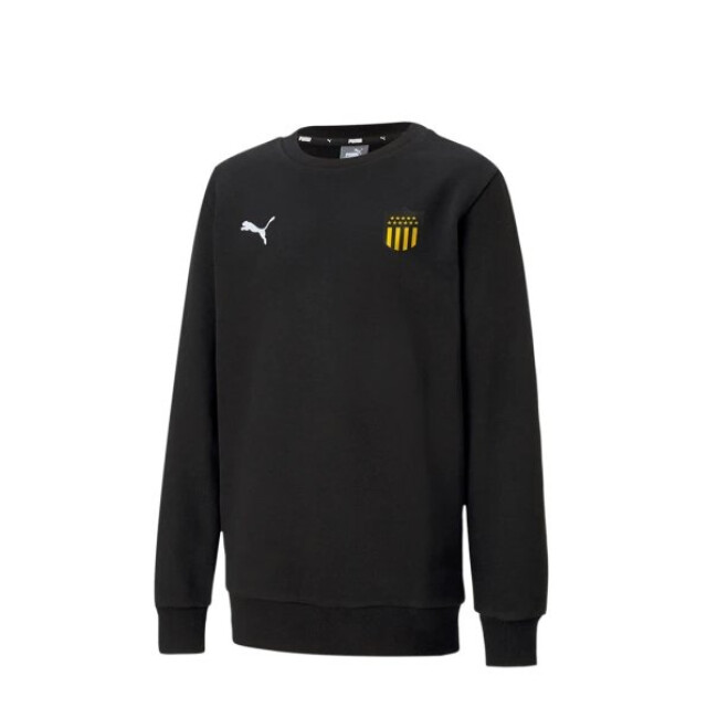 Buzo de Hombre Puma Cas Crew Neck Sweat Negro