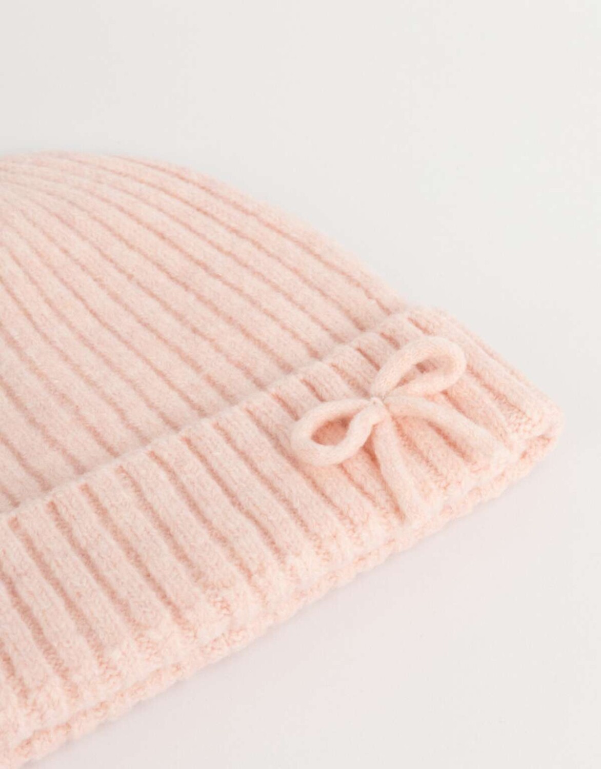 Gorro Con Moño - Rosa Viejo — Tienda Soy Santander