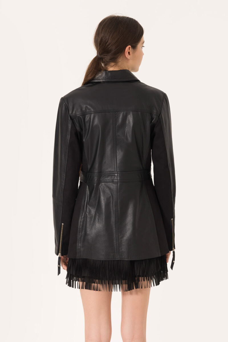 PARKA JOE Negro Brilloso