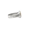 Anillo Profesión Contador -Plata y Oro-Sin Piedra-AP5024 sinpiedra